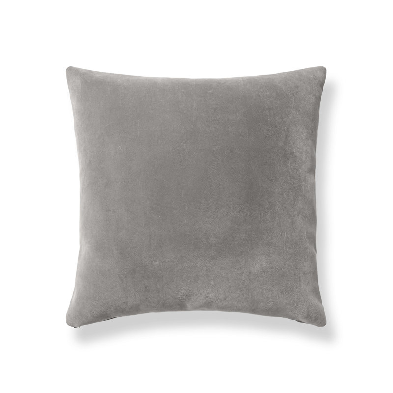 GEORGIA SUEDE PILLOW, Cobblestone
