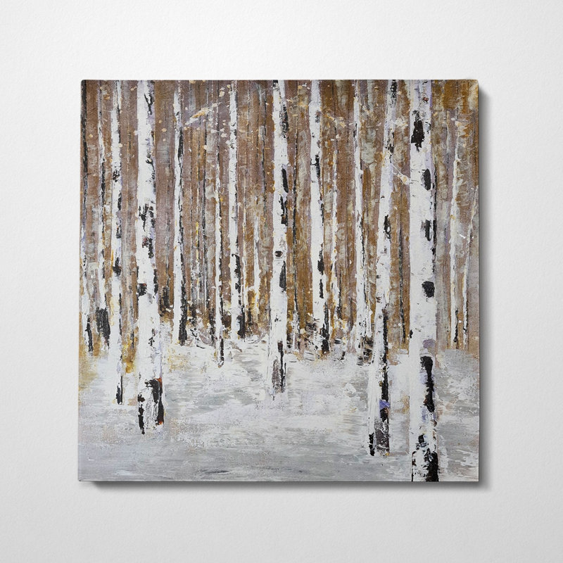 Elena - peinture sur toile tendue, L 20 po x H 20 po