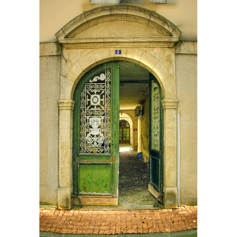Weathered Doorway II - Wrapped Canvas Photograph Print, Wrapped Canvas, 91cm H x 61cm W
