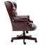 Fauteuil de bureau de direction confortable - Design ergonomique - Siège et dossier rembourrés épais - Fauteuil de bureau en similicuir avec roulettes à roulement en douceur, paquet de 1