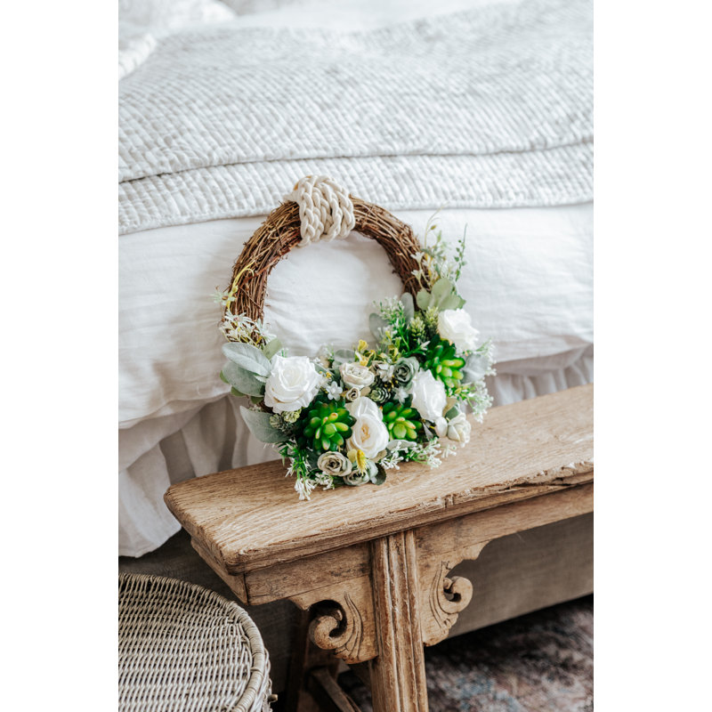 Handcrafted Faux 16'' Wreath