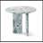 Grey Blue Natural Marble Coffee Table-1296709612