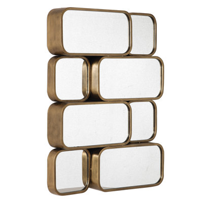 Gretchen Metal Rectangle Wall Mirror