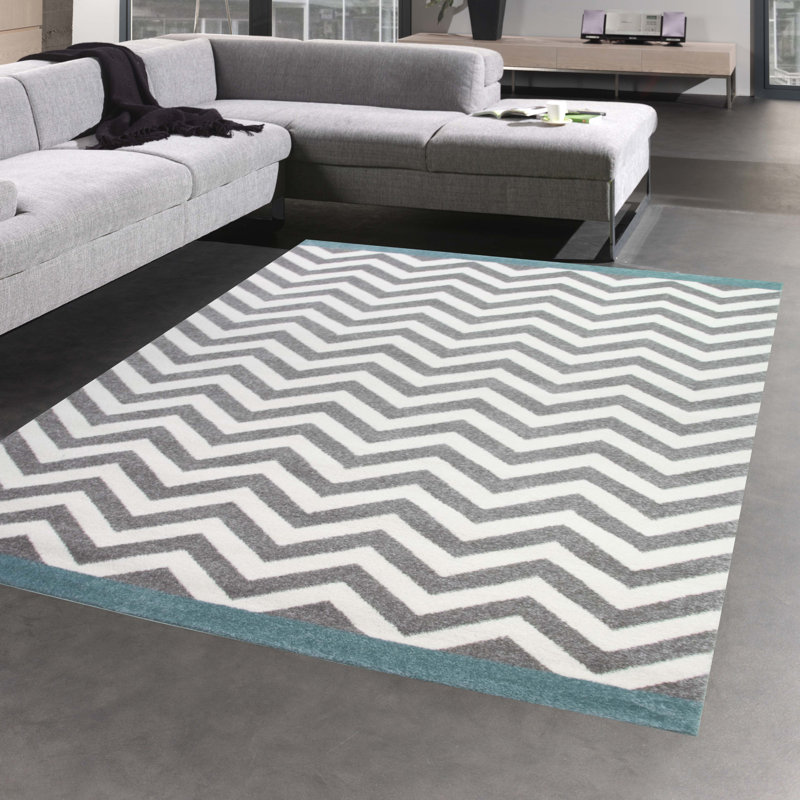 Geometric Area Rug, Rectangular 200 x 290cm