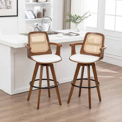 Tabouret de comptoir pivotant Clero