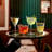 Bar/Giani 6.75oz. Crystal Martini Glass Set