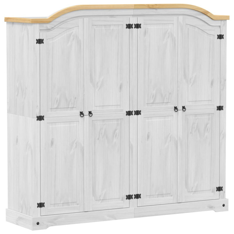 18-2 194cm Mafra Wardrobe, White