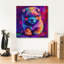  «Woof Chow Chow» par Rich Monet, art mural sur toile, 18 po x 18 po-116776389
