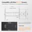 VonHaus Multi-Screen Wall Mount