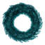 30" Gold Tinsel Artificial UnLit Fir Wreath-2029228538-2029228539