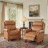 Fauteuil inclinable à oreilles Eloi de 33,1 po d'épaisseur avec garniture cloutée Eloi