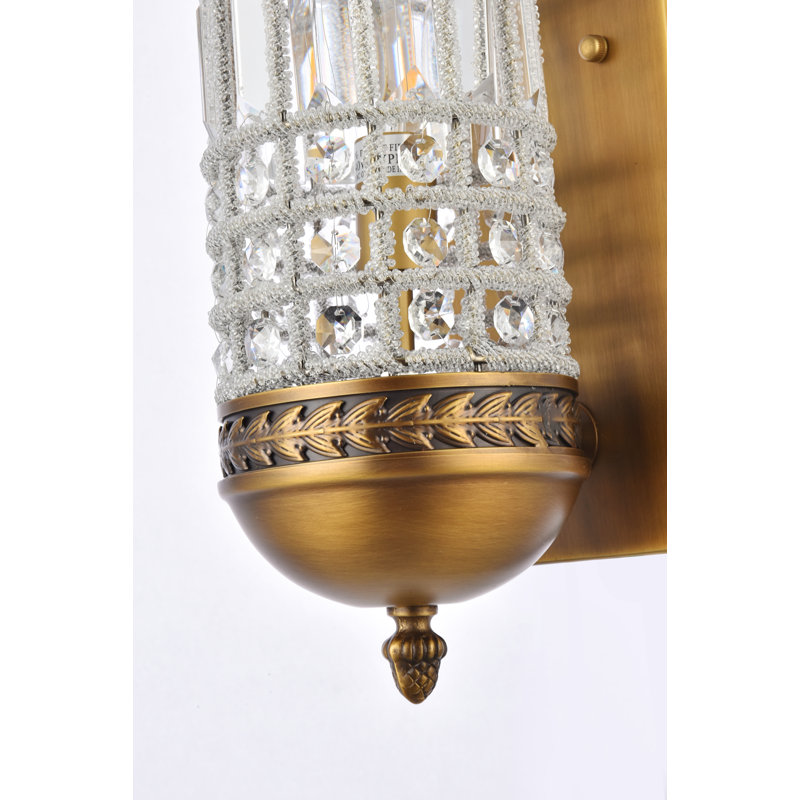 Plafonnier encastré à 1 lumière à intensité variable Blanche, Or français