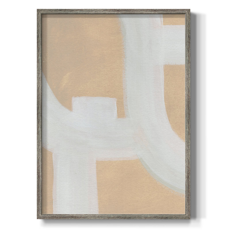 «Neutral Winding Paths II», reproduction encadrée - bois massif, H 11 po x l 9 po