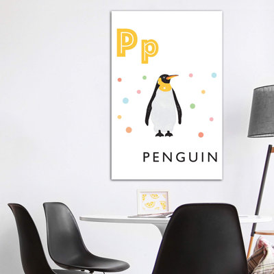Alphabet Flash Cardes P - impression d'art graphique