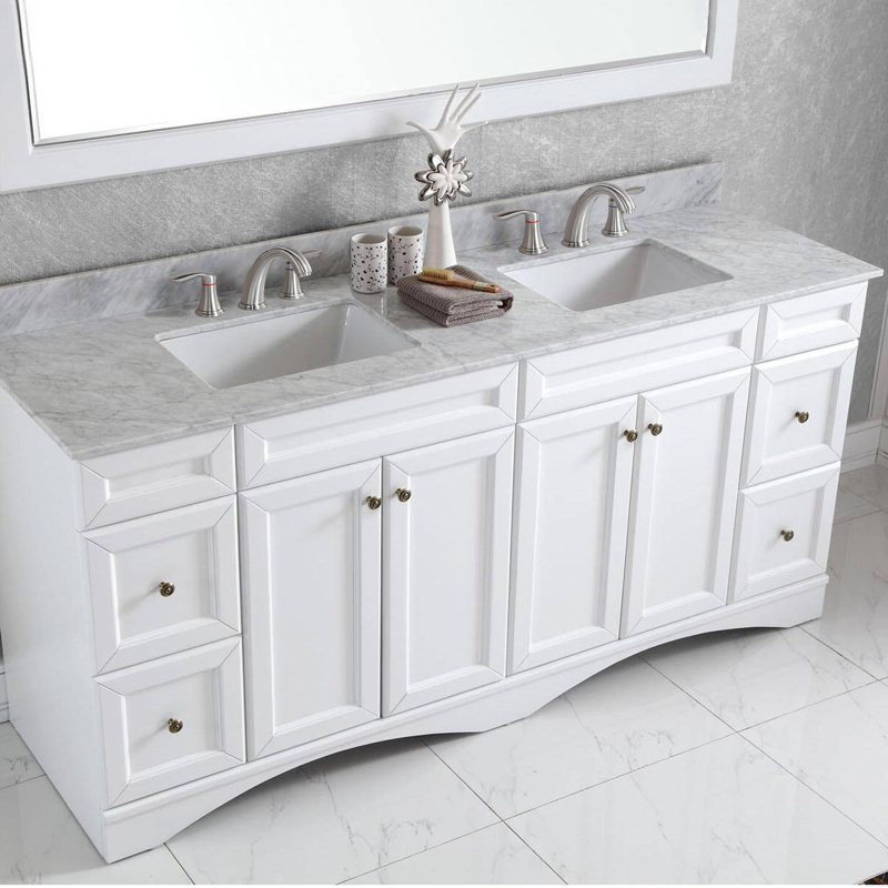 Widespread 2-handle Bathroom Faucet with Drain Assembly, Brushed Nickel