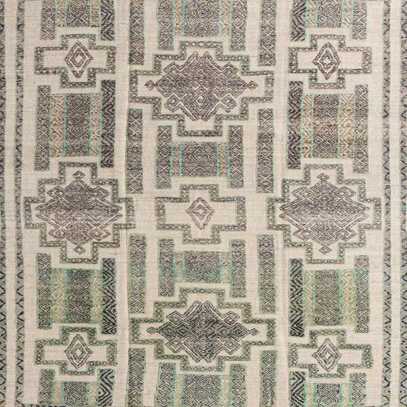 Abstract Indoor Rug, Square 3'