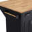 54Inch Large Kitchen Island With Rubber Wood Drop Leaf, Embossed Texture Rolling Kitchen Cart On 4 Wheels With 4 Doors And 3 Drawers, Kitchen Island With Storage For Kitchen, Dining Room-1630483086