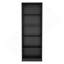 Bibliothèque Home 4 tablettes avec rangement à plusieurs niveaux - Noir - Bureau-120674417