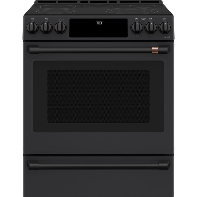 Front Control Electric Range Handle Kit, Flat Black