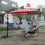 Parasol de marché à DEL 10 pi-674720383
