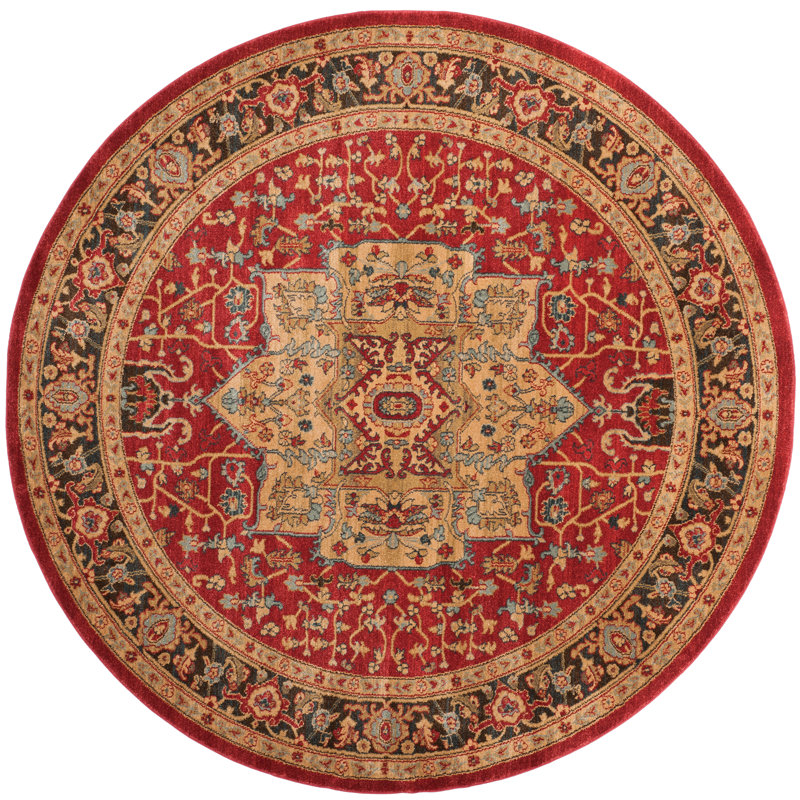 Pennypacker Performance Oriental Rug, Round 6'7"