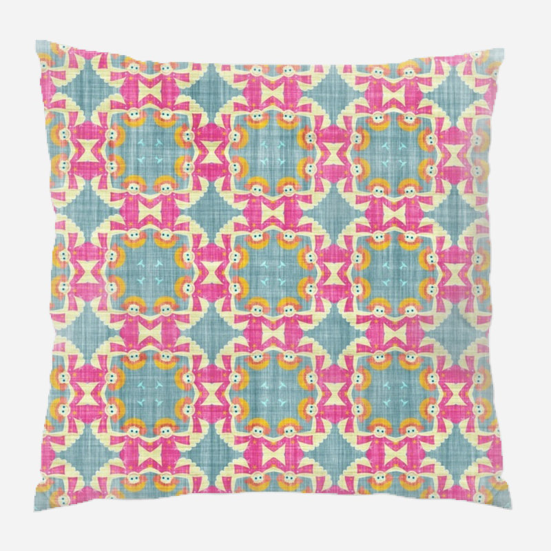 Coussin de noël, Intérieur