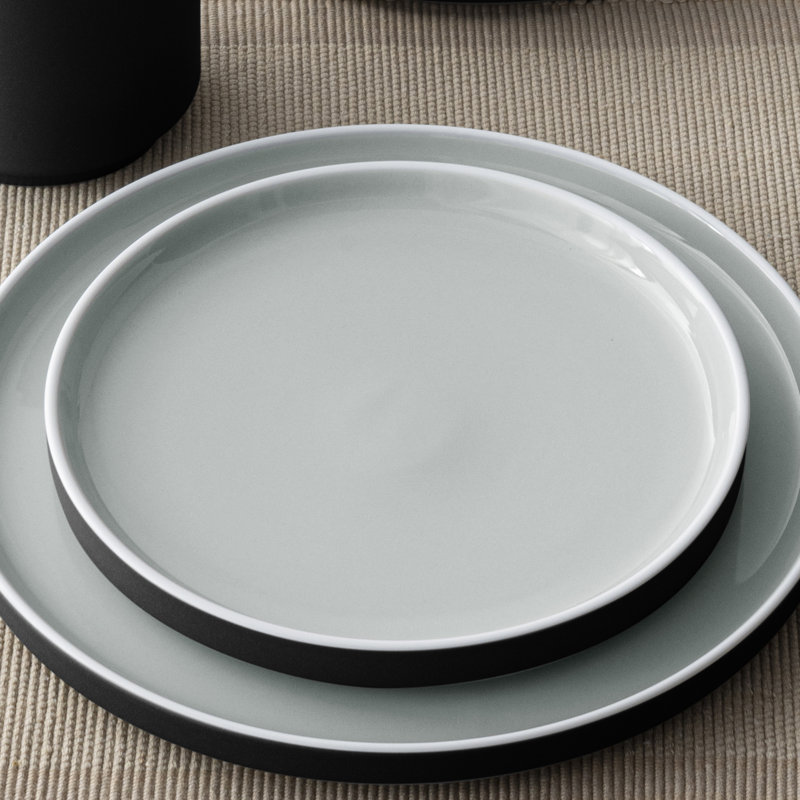 Noritake ColorTrio Set of 4 Stax Salad Plates, 7.5"