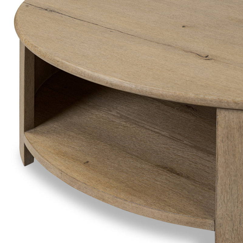 Farrow Coffee Table, Drifted Oak