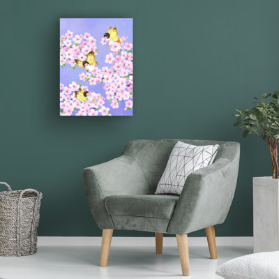 Art sur toile, folies et cerisiers, bolognaise, bolognaise