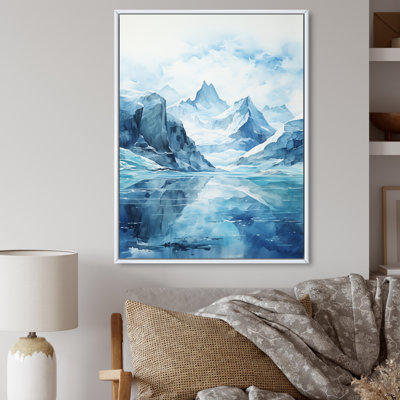 Latayvia Alaska Glacial Reflections, reproduction d'art sur toile