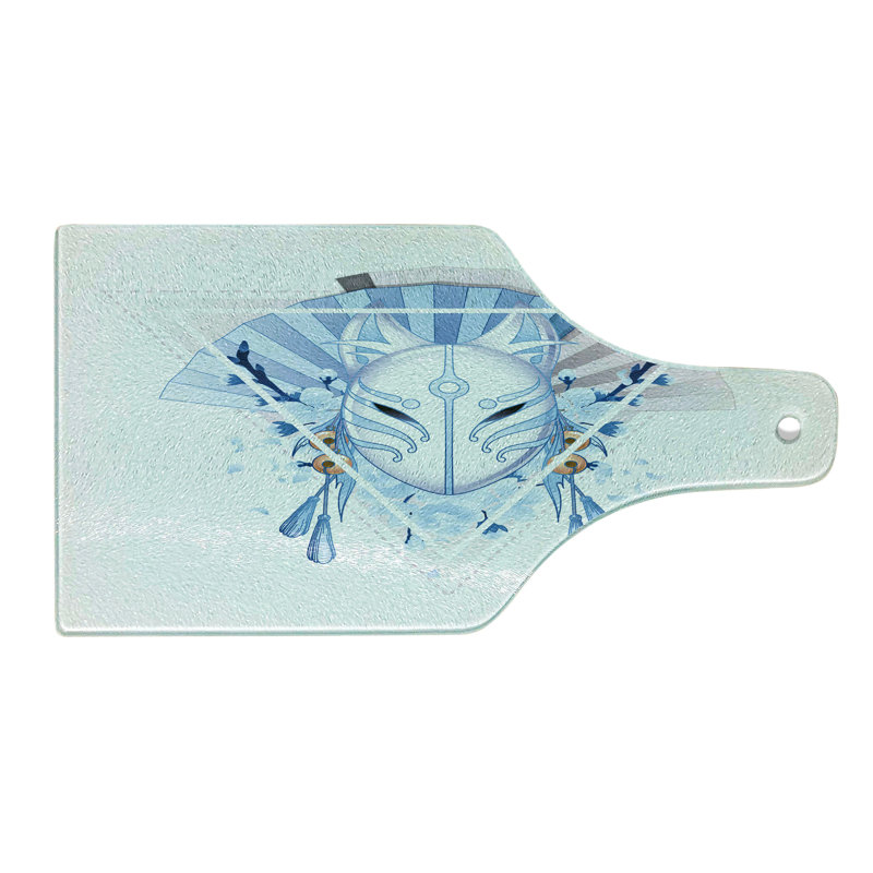 Planche à découper en verre trempé Ambesonne