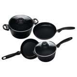 Swiss Diamond 6 Piece Aluminum Non Stick Cookware Set