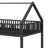 Twin over Twin Bunk Bed With Railings And Door-763407690