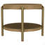 Table de bout ronde avec plateau de rangement Sand Wash
