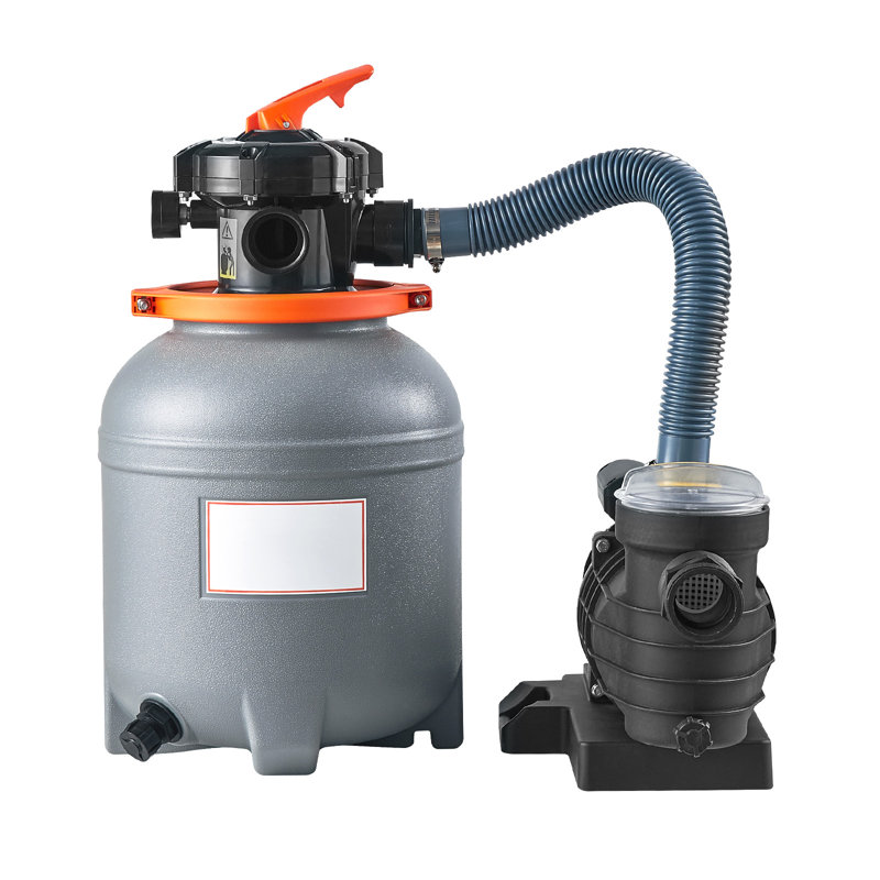 Pompe à filtre à sable 12 po pour piscine hors terre 1/2 HP 3000 GPH Débit