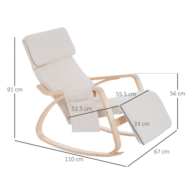 Stapleton Solid Wood Rocking Chair