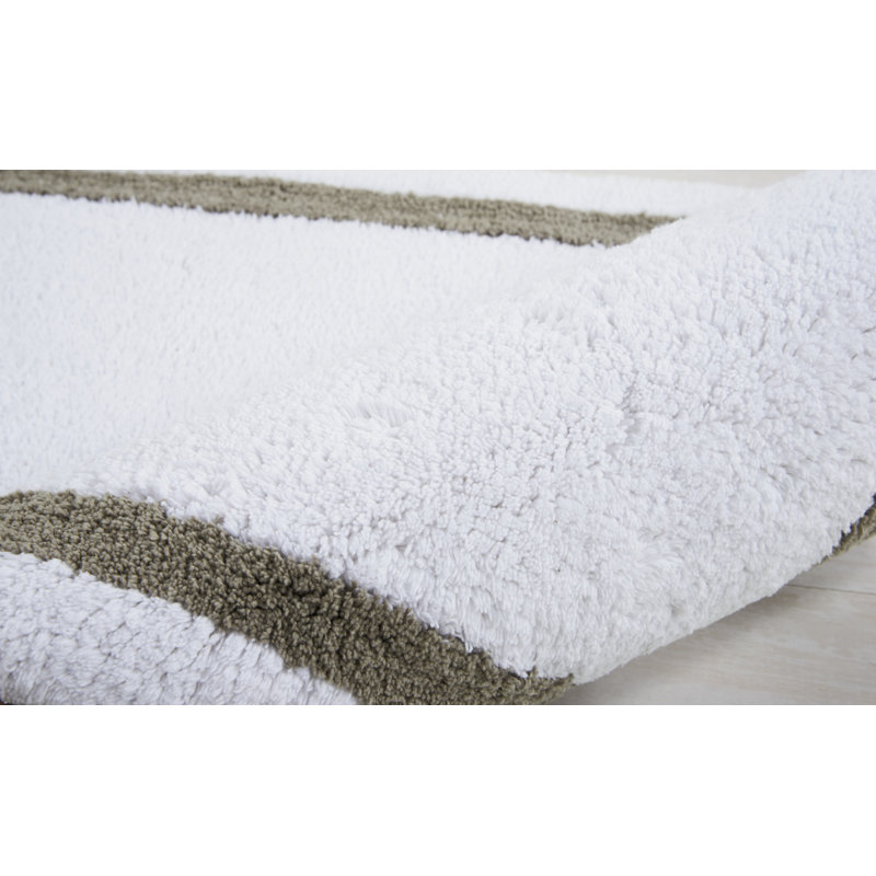 Simmon Non-Slip Bath Rug, Charcoal
