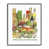 Giclée encadrée noir minuit