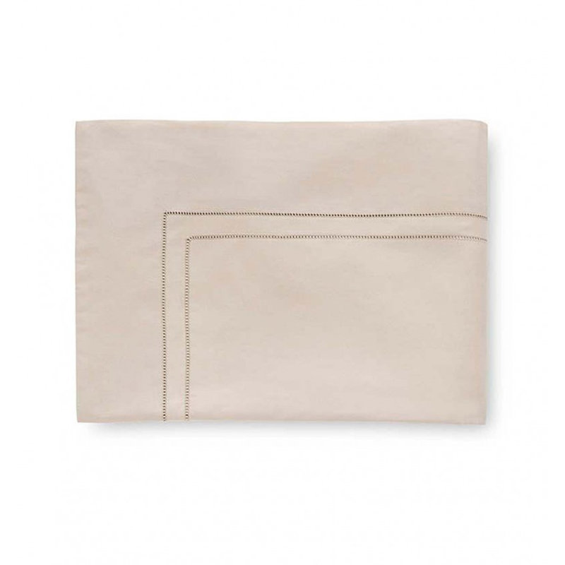 Finna Percale Flat Sheet, Full/Queen Flat Sheet, Sky