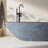 67" Solid Surface Freestanding Bathtub