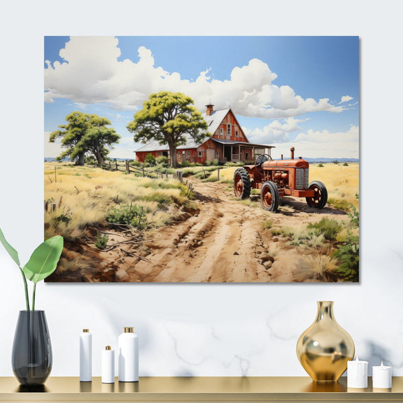 Barns Rustic Charm, H 16 po x l 32 po x P 1 po