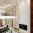 Adaleena 10 - Light LED Dimmable Geometric Long Chandelier Hanging Pendant for Staircase