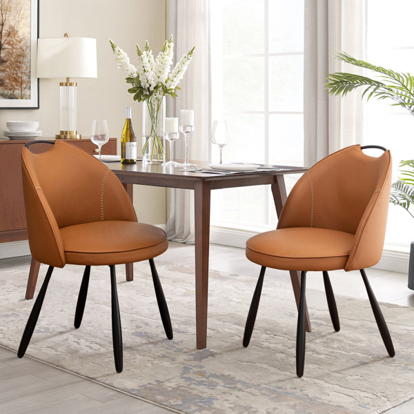 Wrought Studio Gonzella Upholstered Dining Chairs | Wayfair