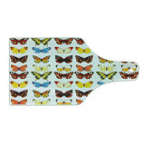 Ambesonne Butterfly Tempered Glass Cutting Board Wings of Spring Colourful Multicolor