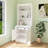 83.4"Tall Modern Bookshelf With LED Lighting, Drawer And Open Shelves For Living Room,Home Office