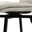 Tabouret de comptoir pivotant 26 po avec structure en métal-131635108