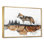 Loup, échos de l'Alpha II - loup grand, art mural