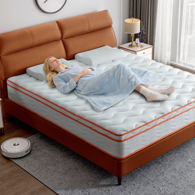 10 Inch Twin XL Hybrid Mattress in a Box - Memory Foam & Pocket Springs for Pressure Relief, Motion Isolation, CertiPUR-US Certified