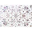 Hand-Knotted High-Quality Ivory and Red Area Rug-62230145