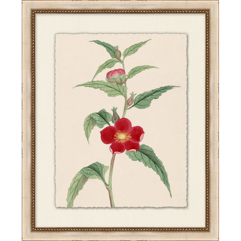 Prisma floral 15 - peinture encadrée